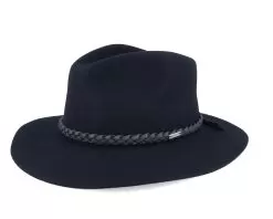 Messer Western Black Fedora - Brixton