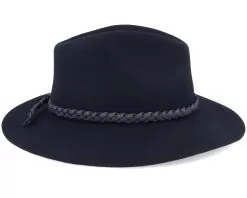 Messer Western Black Fedora - Brixton -Fashion Hat Online 888588680926 3