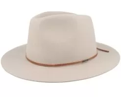 Wesley Timberwolf Khaki Fedora - Brixton