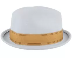 Gain Haze Grey Fedora - Brixton -Fashion Hat Online 888588708521 3