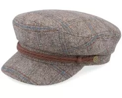 Fiddler Deep Brown/Navy Vega Cap - Brixton