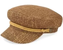 Fiddler Light Brown Straw Vega Cap - Brixton