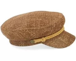Fiddler Light Brown Straw Vega Cap - Brixton -Fashion Hat Online 888588708729 3