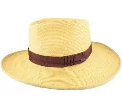 Reno Tan Straw Hat - Brixton