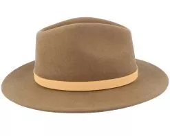Messer Desert Palm/Natural Fedora - Brixton -Fashion Hat Online 888588731918 3