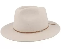 Wesley Heather Stone Fedora - Brixton