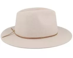 Wesley Heather Stone Fedora - Brixton 6 Wesley Heather Stone Fedora - Brixton -Fashion Hat Online 888588763018 3