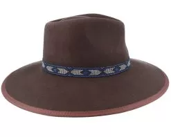 Jo Rancher Deep Brown Western - Brixton -Fashion Hat Online 888588764626 3