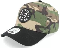 Crest C Camo Surplus/Black Adjustable - Brixton
