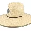 Crest Sun Hat Tan/Camo Surplus Straw Hat - Brixton