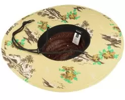 Alpha Square Sun Hat Dark Earth Straw Hat - Brixton -Fashion Hat Online 888588798089 4
