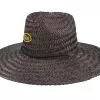 Parsons Sun Hat Black Straw Hat - Brixton