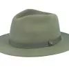 Messer Packable Olive Surplus Fedora - Brixton