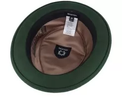 Stout Moss/Bronze Pork Pie - Brixton -Fashion Hat Online 888588826195 4