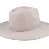 Joanna Felt Packable Hat Oatmeal Fedora - Brixton