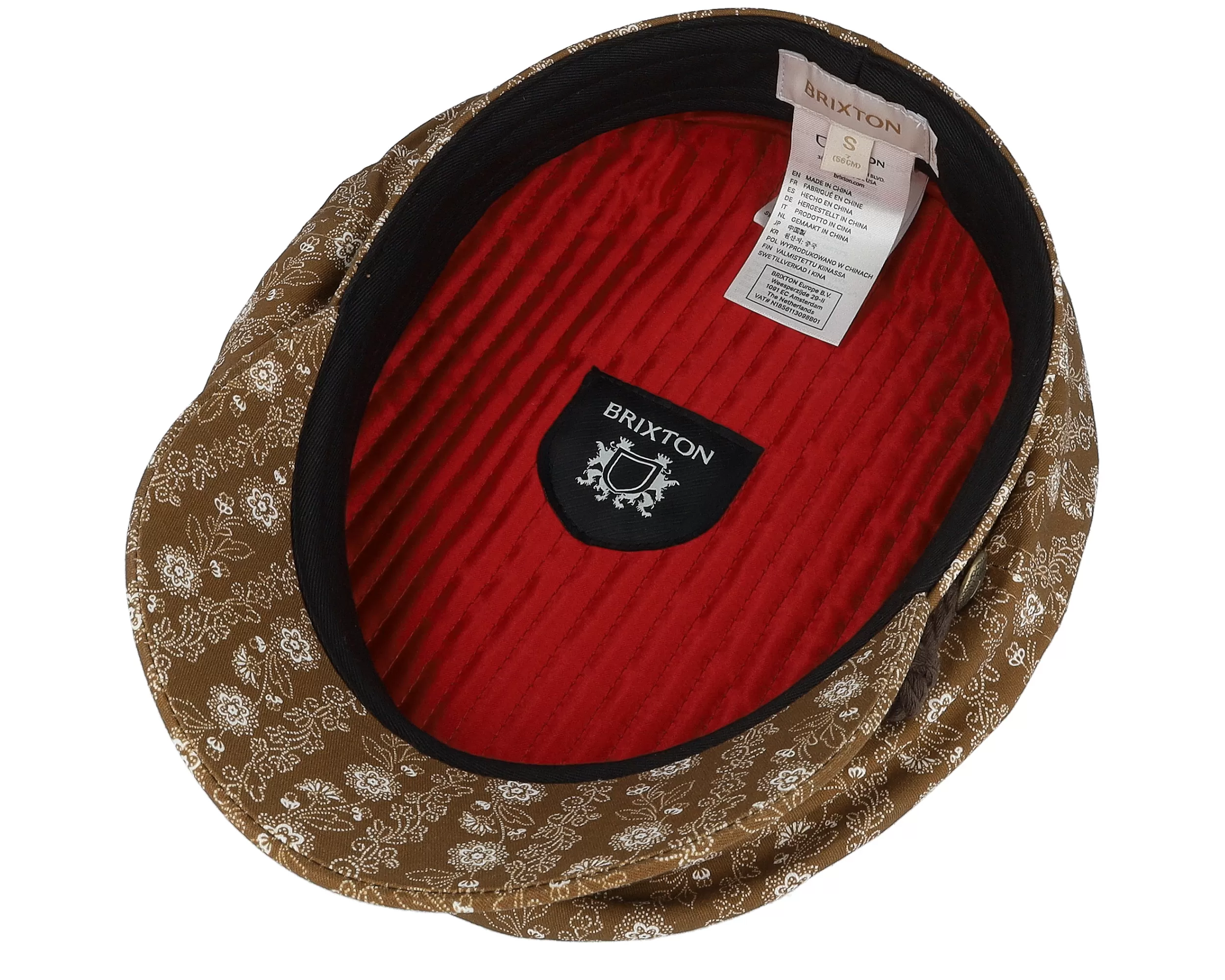 Fiddler Cap Bison/Off White Vega Cap - Brixton 4 Fiddler Cap Bison/Off White Vega Cap - Brixton - Image 4