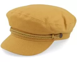 Fiddler Cap Golden Brown Vega Cap - Brixton