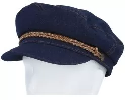 Fiddler Cap Washed Denim Vega Cap - Brixton -Fashion Hat Online 888588856482 5