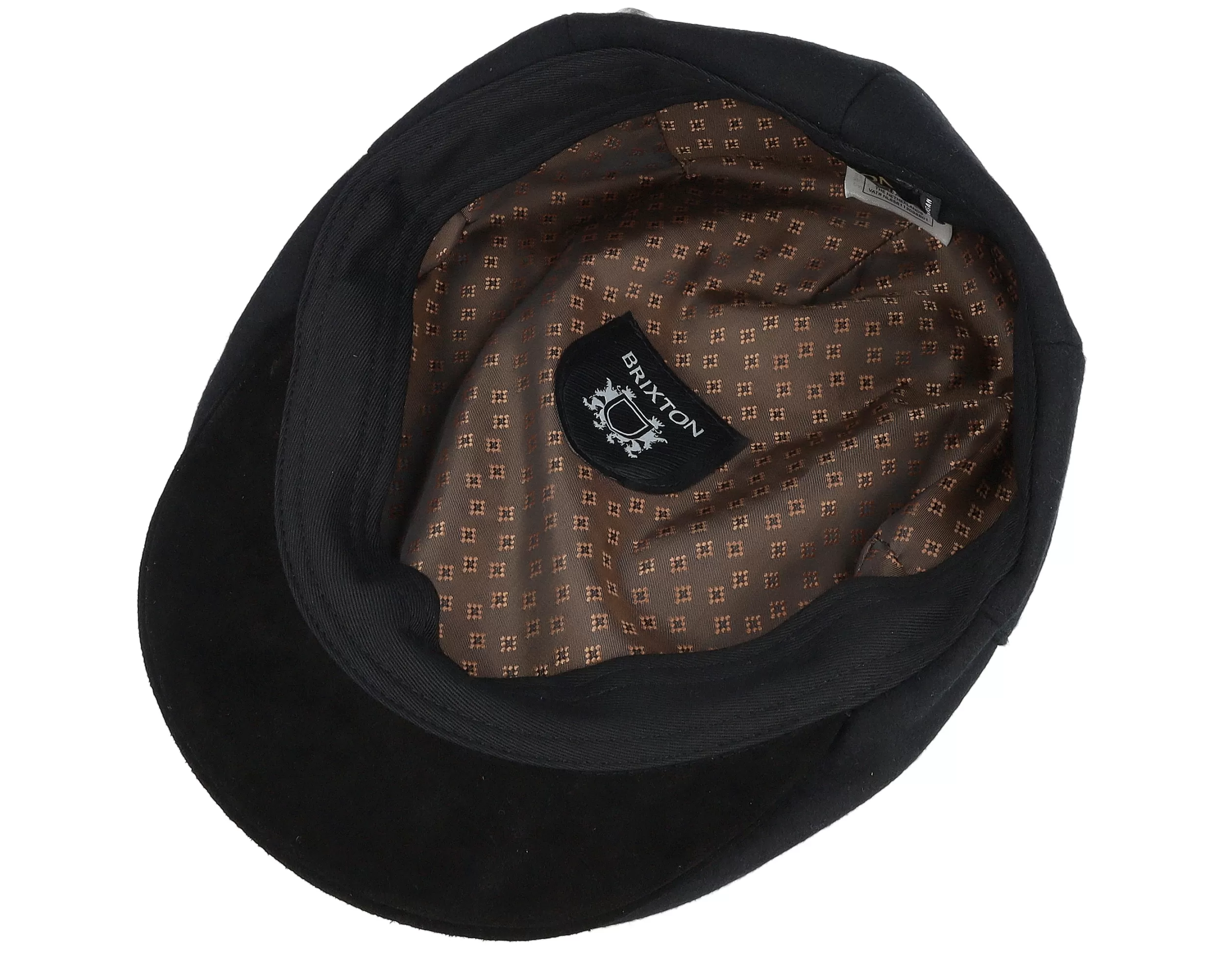 Hooligan Baggy Reserve Snap Black Flat Cap - Brixton 5 Hooligan Baggy Reserve Snap Black Flat Cap - Brixton - Image 5