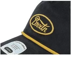 Parsons Netplus Black Dad Cap - Brixton 11 Parsons Netplus Black Dad Cap - Brixton -Fashion Hat Online 888588868331 6