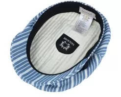 Fiddler Cap Denim Stripe Vega Cap - Brixton -Fashion Hat Online 888588876879 5