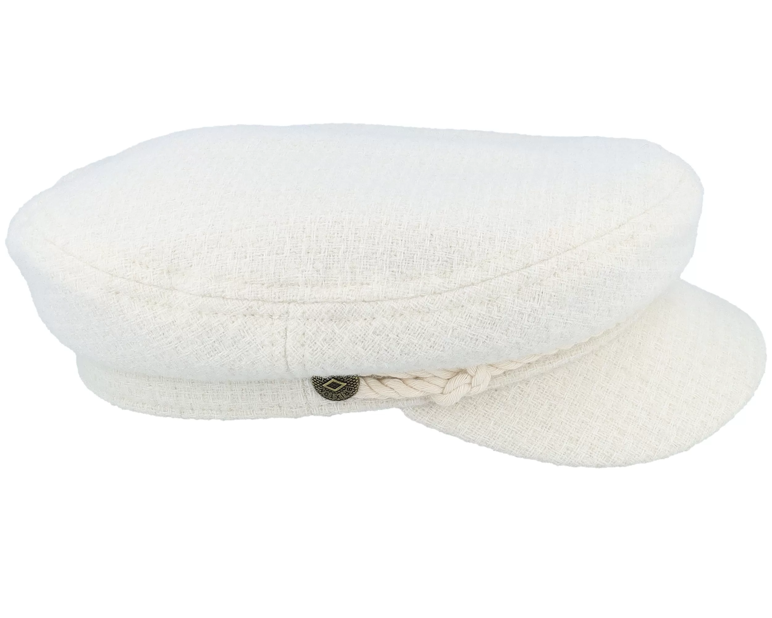 Fiddler Cap Off White Boucle Vega Cap - Brixton 4 Fiddler Cap Off White Boucle Vega Cap - Brixton - Image 4