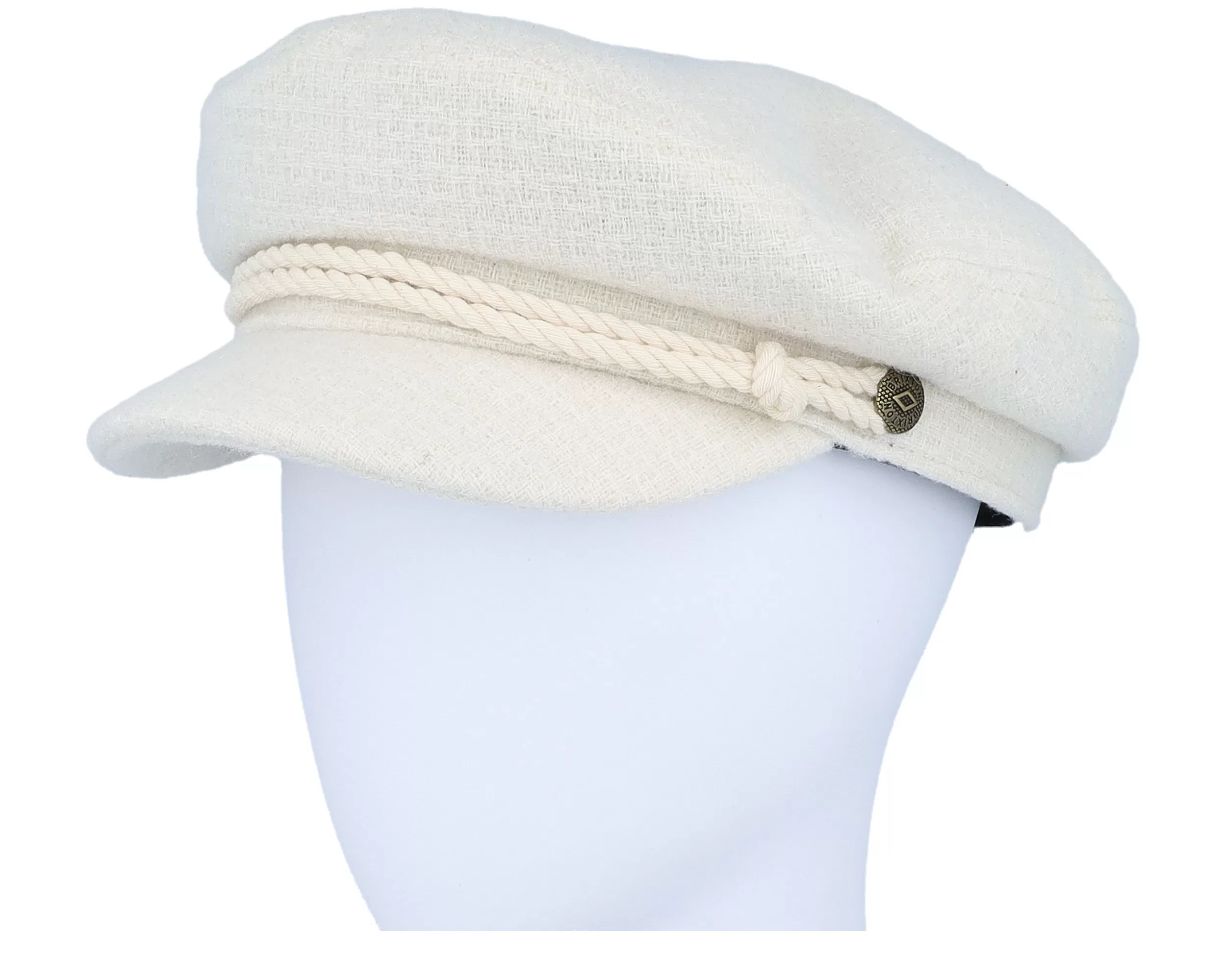 Fiddler Cap Off White Boucle Vega Cap - Brixton 6 Fiddler Cap Off White Boucle Vega Cap - Brixton - Image 6