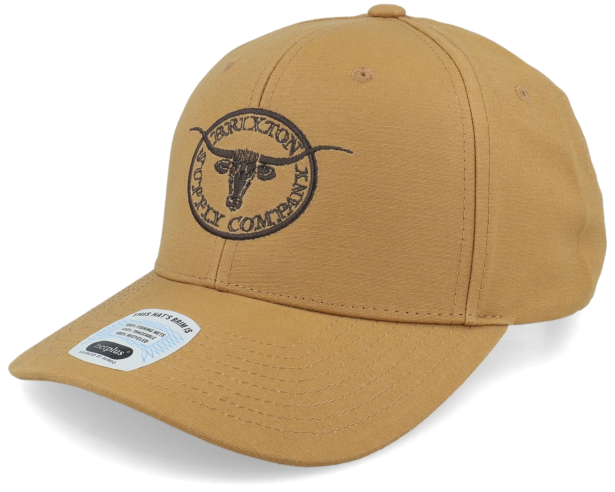 Stockton Netplus Golden Brown Adjustable - Brixton 1 Stockton Netplus Golden Brown Adjustable - Brixton