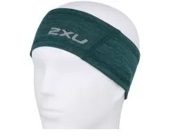 Ignition Deep Jade/Silver Reflective Headband - 2XU -Fashion Hat Online 9336340943792 3