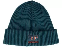 Journeys Trekker Tall Beanie Blue Green Cuff - Rip Curl