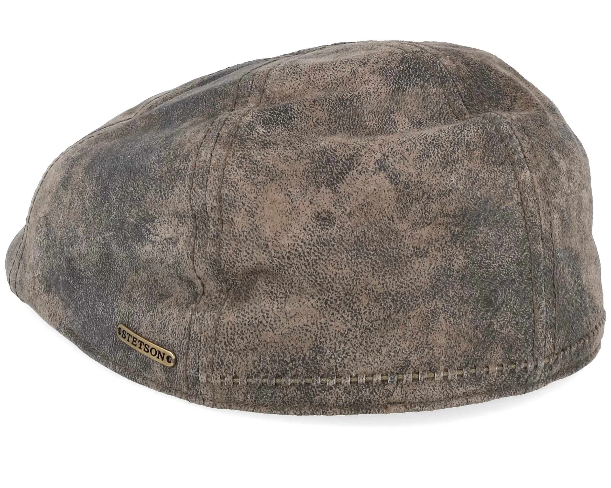 Texas Pig Skin Sportcap Flat Cap - Stetson 2 Texas Pig Skin Sportcap Flat Cap - Stetson - Image 2