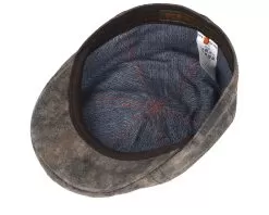 Texas Pig Skin Sportcap Flat Cap - Stetson 8 Texas Pig Skin Sportcap Flat Cap - Stetson -Fashion Hat Online HS1002010 1 4