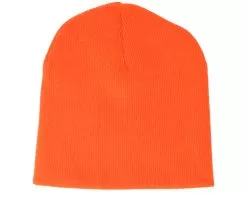Fluorescent Orange Traditional Blank Beanie - Beechfield -Fashion Hat Online HS1004758 2