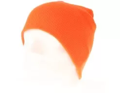 Fluorescent Orange Traditional Blank Beanie - Beechfield -Fashion Hat Online HS1004758 3