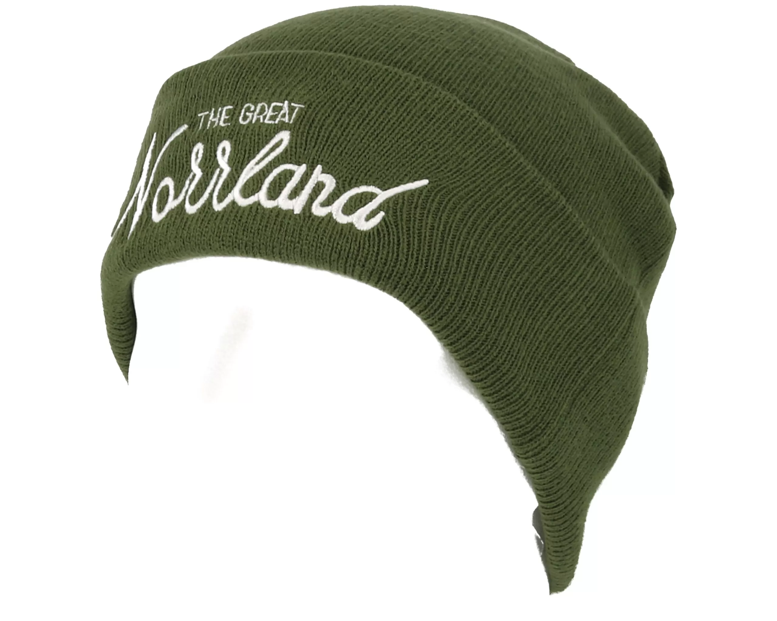 Great Norrland Olive Beanie - Sqrtn 3 Great Norrland Olive Beanie - Sqrtn - Image 3