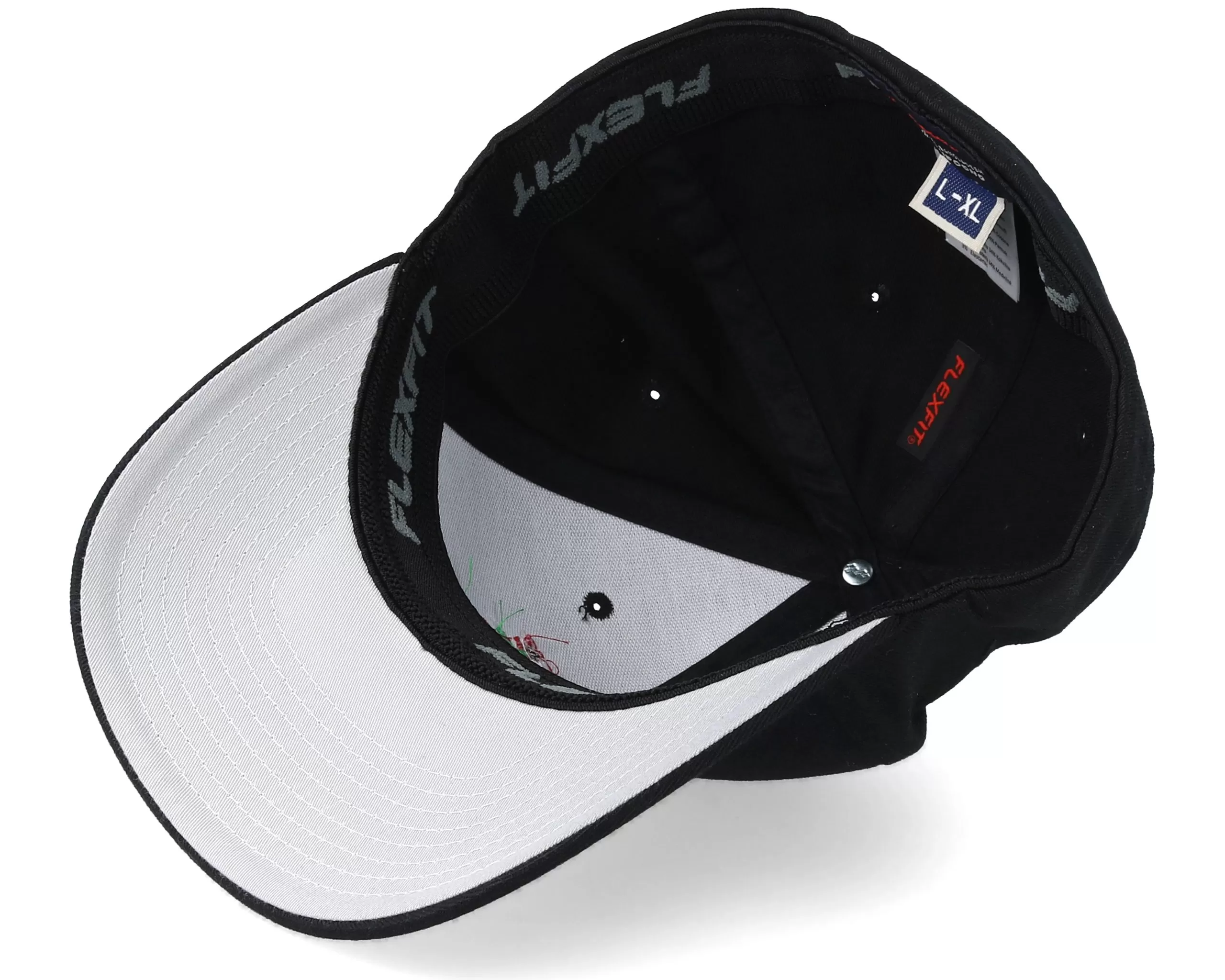 Rose Logo Black Flexfit - Bearded Man 4 Rose Logo Black Flexfit - Bearded Man - Image 4