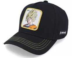 Dragon Ball Goku Super Saiyan Black/Black/Yellow Adjustable - Capslab