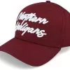 The Script Cap Maroon Adjustable - Northern Hooligans