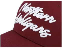 The Script Cap Maroon Adjustable - Northern Hooligans -Fashion Hat Online HS2001895 6