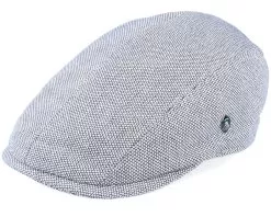 S44 Fantasie White/Navy Flat Cap - City Sport