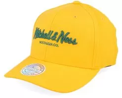 Hatstore Exclusive X Hatstore Exclusive Own Brand Pinscript Yellow/Green 110 Adjustable - Mitchell & Ness