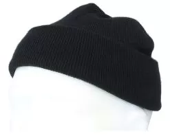 Black Short Blank Beanie - Beechfield -Fashion Hat Online HS2015180 3