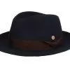 Samuel Wool Black Fedora - Mayser