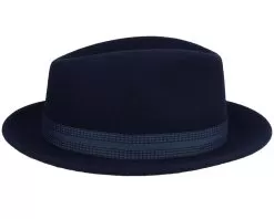 Maleo Wool Ink Fedora - Mayser 6 Maleo Wool Ink Fedora - Mayser -Fashion Hat Online HS2124776 2 3