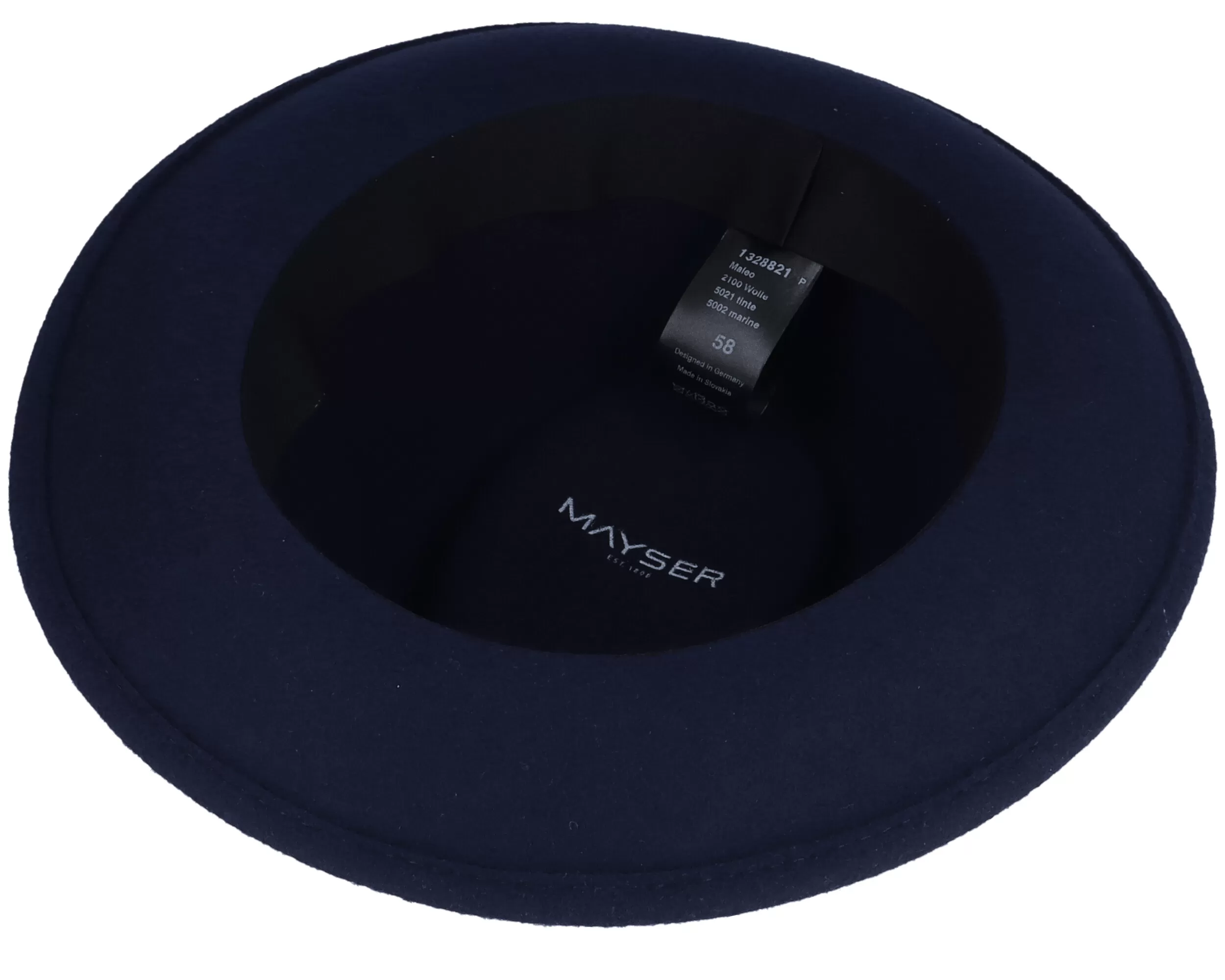 Maleo Wool Ink Fedora - Mayser 4 Maleo Wool Ink Fedora - Mayser - Image 4