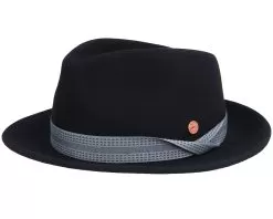 Maleo Wool Black Fedora - Mayser