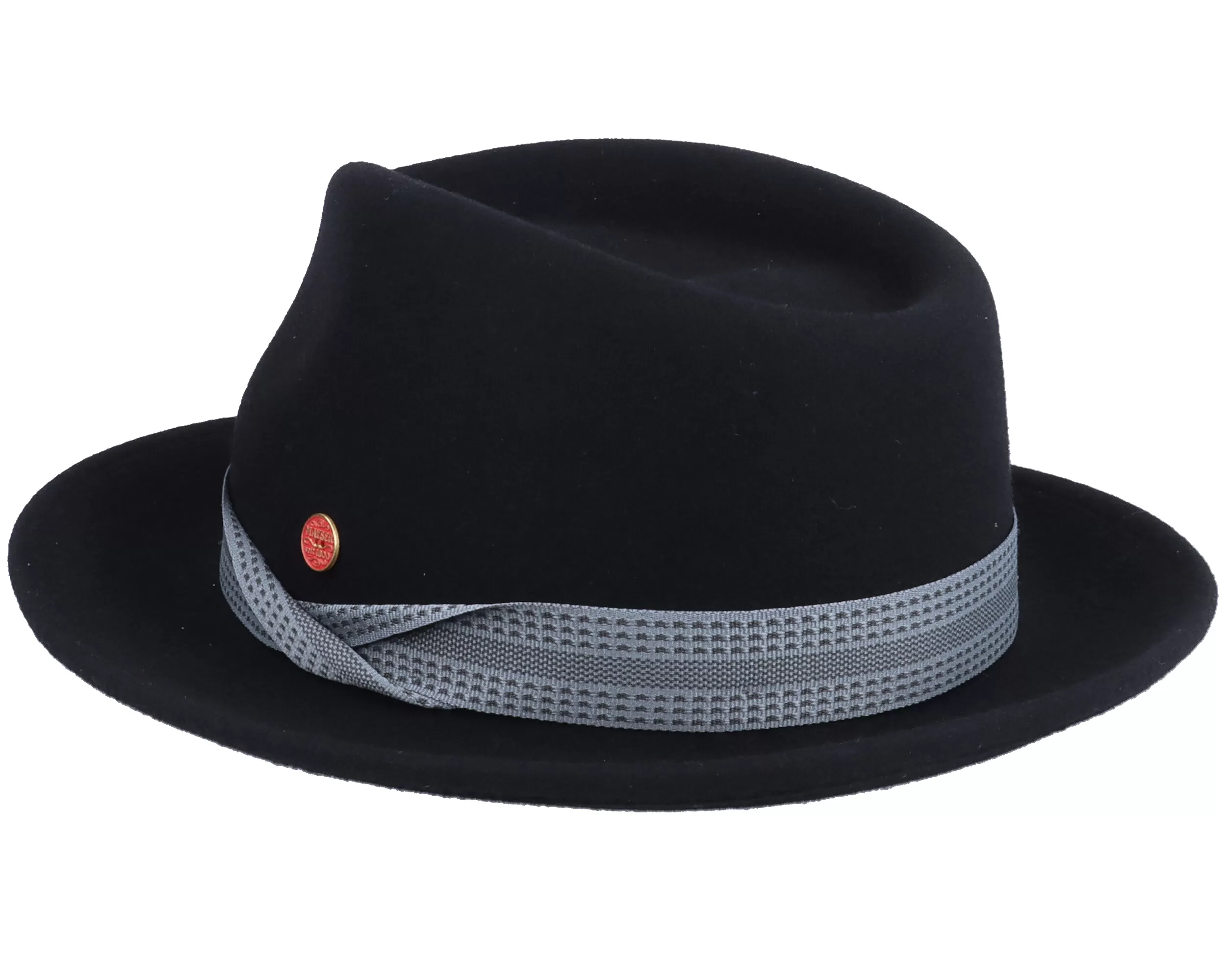 Maleo Wool Black Fedora - Mayser 2 Maleo Wool Black Fedora - Mayser - Image 2