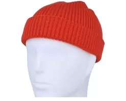 Fire Red Harbour Short Beanie - Beechfield -Fashion Hat Online HS2125837 3