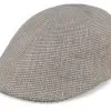 Paddy Dundee Taupe Flat Cap - Mayser