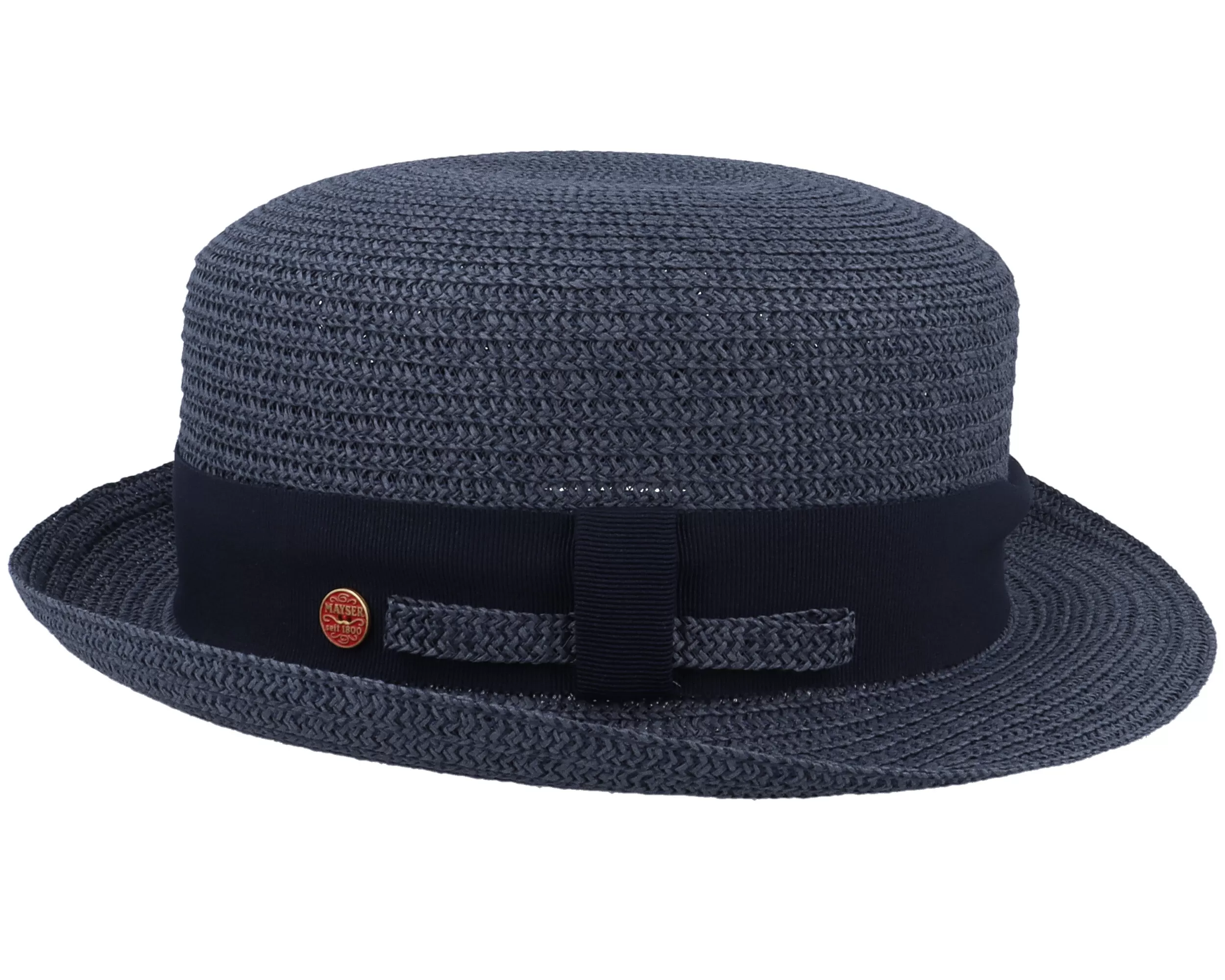 Dorle Paperbr Blue Straw Hat - Mayser 3 Dorle Paperbr Blue Straw Hat - Mayser - Image 3